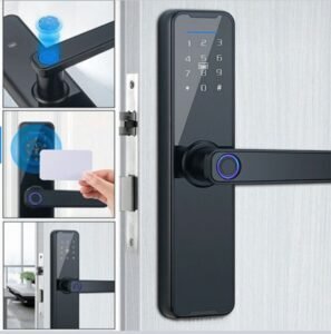 تركيب قفل باب ذكي